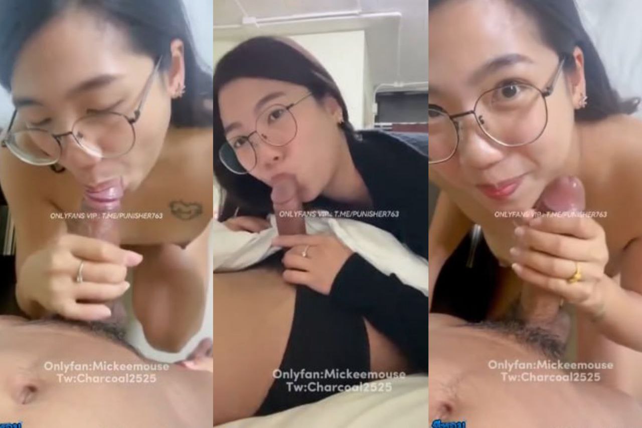 xxxคลิป คลิปหลุดonlyfans น้องมิกกี้ mickeemouse สาวแว่นหุ่นน่าเย็ดมาก ดีลหนุ่มเอฟซีมาห้อง จับโม๊คควยดูดไข่เงี่ยนๆ บ๊วบควยอมเสียว น้ำว่าวแตกคาปาก