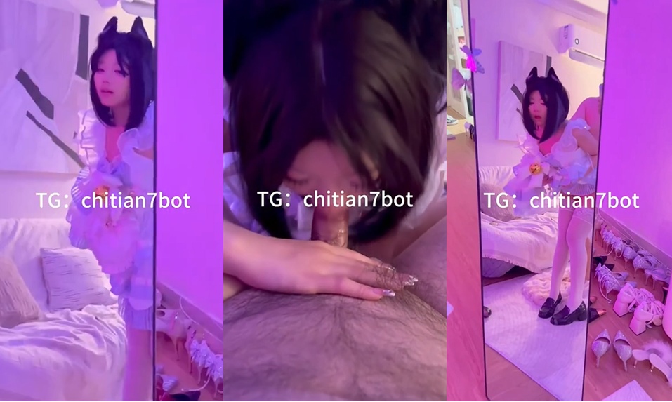 xxxคลิป คลิปหลุด chitian7bot สาวหมวยหลุดคอสเพลย์โคตรน่ารักใส่หูกระต่ายยืนซอยหีหน้ากระจกแบบเสียวๆแล้วค่อยมาจับโม๊คควยจนน้ำแตก
