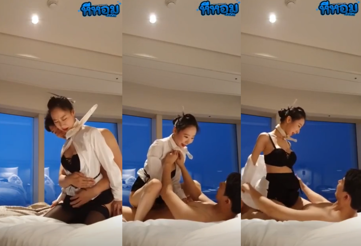 หนังx คลิปหลุด จับสาวสวยพนังงานโรงเเรมเย็ดคาห้องเลยจับถอดชุดเสียวขย่มควยรั่วมันส์อยากไปพักบ้างจังเลยโรงแรมไหนเนี่ย